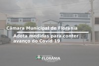 Câmara de Florânia adota série de precauções para barrar evolução do Covid 19 (Coronavírus)