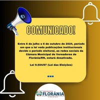 Comunicado. 