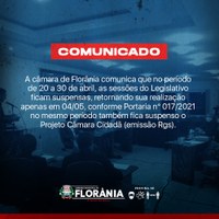 Sessões suspensas 